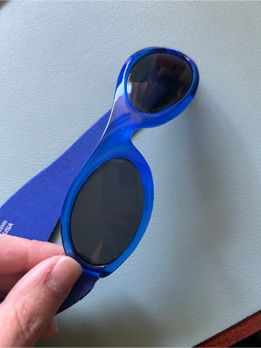Banz Baby Blue Sunglasses with Strap